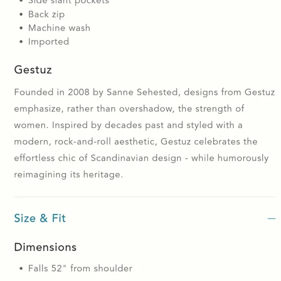 Anthropologie Gestuz Maly Midi Dress - Picture 4 of 5